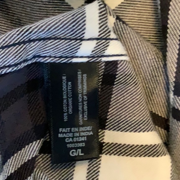 Icone Large plaid flannel shirt - Picture 4 of 4